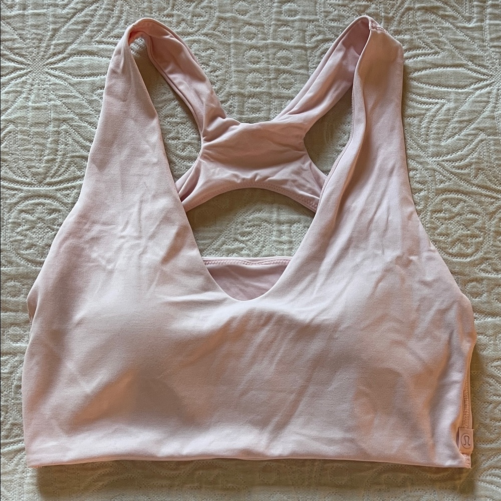 lululemon athletica Light Pink Sports Bra